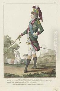 Uniform of a Colonel in the Artois Dragoons by Pierre Thomas Le Clerc