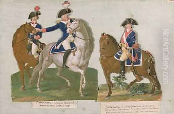 Army Commander and an Officer of the Mounted Police - view 1