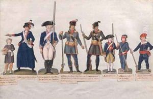 Characters of the French Revolution by Brothers Lesueur