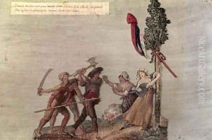 Fanatic Peasants in the Chouan War by Brothers Lesueur