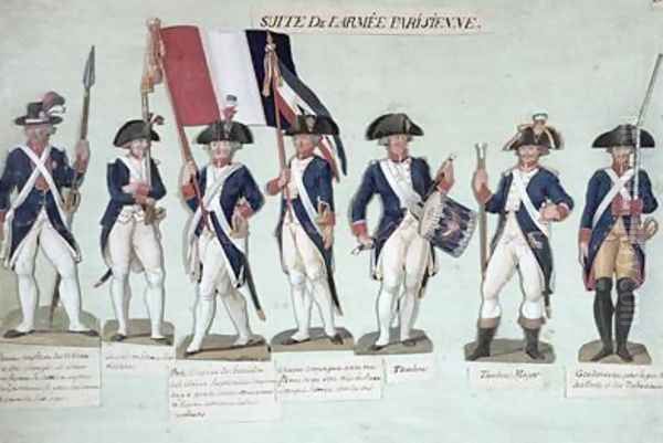 The Parisian Army during the French Revolution - view 1