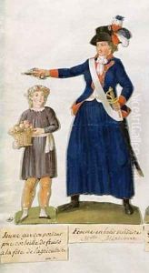 Theroigne de Mericourt 1762-1817 by Brothers Lesueur