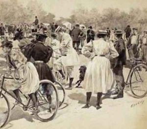 On the Bicycles (Tout le monde &agrave; Bicyclette) by Edward Loevy