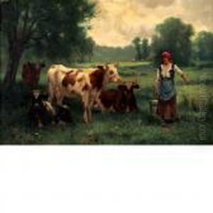The Milkmaid by Julien Dupre