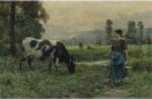 La Laitiere by Julien Dupre