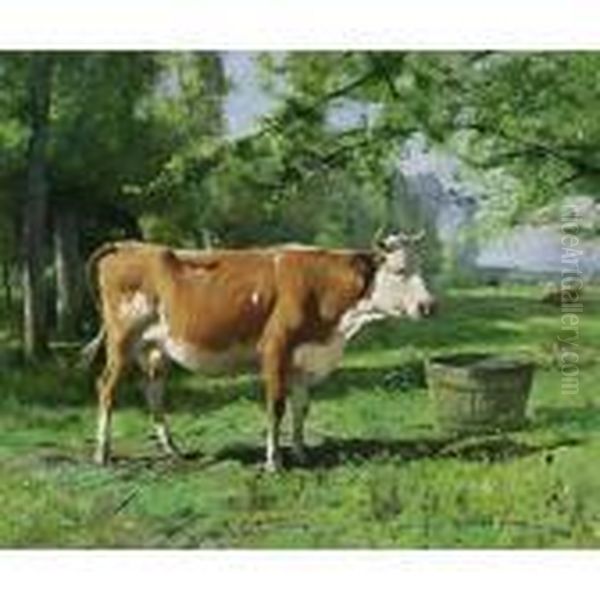 A Cow In A Landscape - view 1