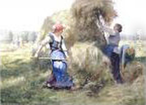 Haying Scene; La Moisson - view 1