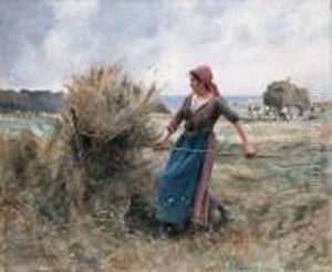 Paysanne Aux Foins
Signed 'julien Dupre' (lower Left) by Julien Dupre