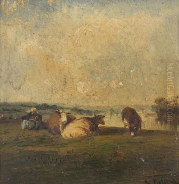 Bergers Et Leurs Troupeaux - view 1