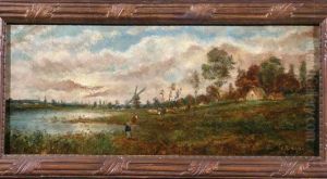 Paysage Au Moulin