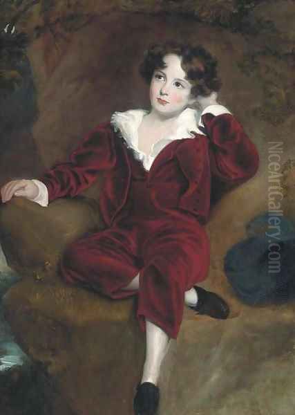 Master Lambton 'The red boy' - view 1