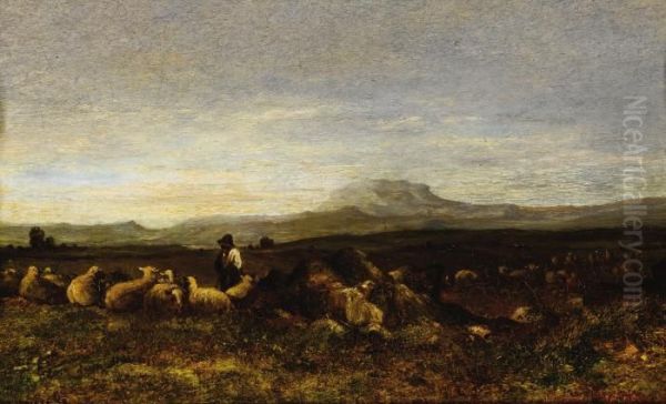 Farmers In Landscape - view 1