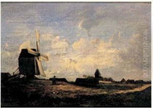 Paysage Anime Au Moulin Paysage Anime Au Moulin