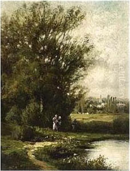 "bord D'une Riviere" (a Pair) - view 1