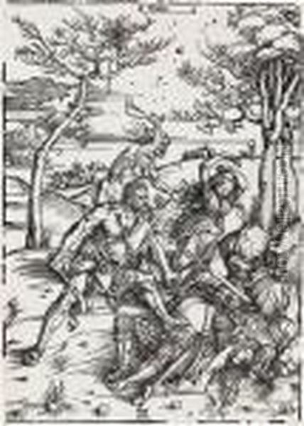 Hercules Conquering The Molionide Twins - view 1