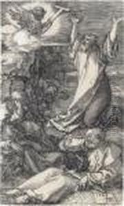 Christ On The Mount Of Olives