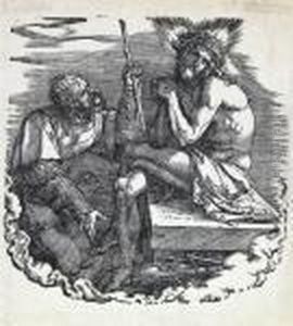 The Man Of Sorrows Mocked By A Soldier by Albrecht Durer