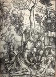 Die Beweinung Christi by Albrecht Durer