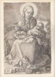 Maria Mit Dem Wickelkind by Albrecht Durer