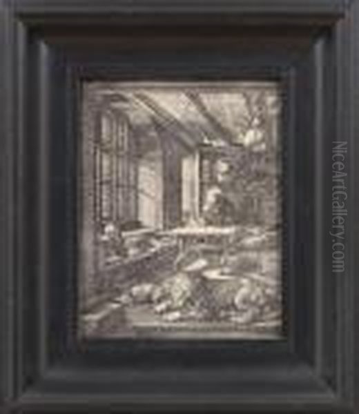 St. Jerome In His Study - view 1