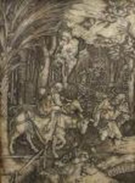 The Flight Into Egypt From The Life Of The Virgin - view 1