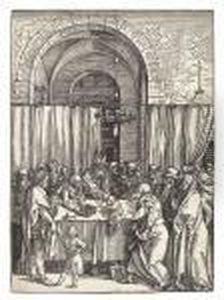 Joachim's Sacrifice Being Rejected, From: The Life Of The Virgin by Albrecht Durer