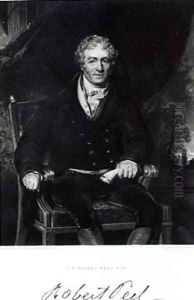 Portrait of Sir Robert Peel 1788-1850 by Sir Thomas Lawrence
