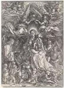 Madonna Queen Of Angels by Albrecht Durer