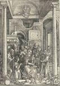 The Glorification Of The Virgin by Albrecht Durer