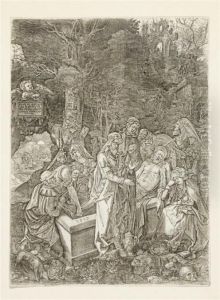 Grablegung Christi (the Entombment Of Christ) by Albrecht Durer