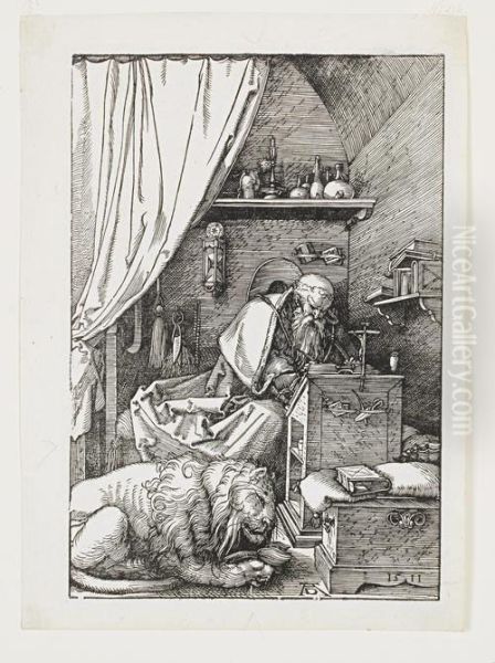St Jerome In His Cell - view 1