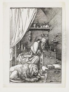 St Jerome In His Cell