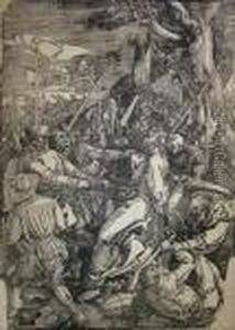 "the Kiss Of Judas" by Albrecht Durer