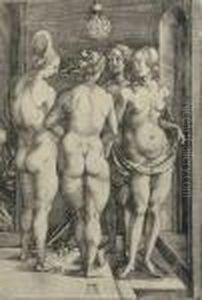 Four Naked Women by Albrecht Durer