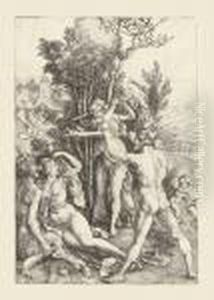Hercules At The Crossroads by Albrecht Durer