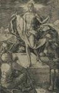 The Resurrection From: The Engraved Passion by Albrecht Durer