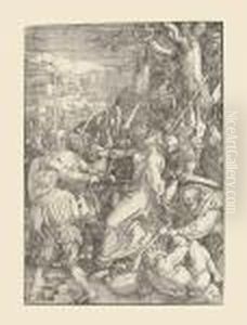 The Captivity Of Christ, From: The Large Woodcut Passion by Albrecht Durer