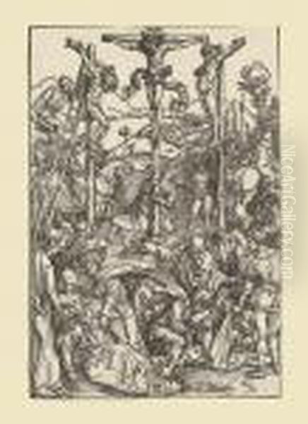 Calvary With The Three Crosses - view 1
