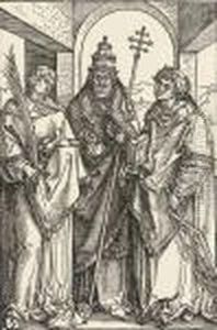 The Saints Stephen, Sixtus And Lawrence