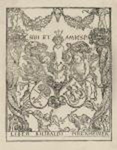 Bookplate Of Willibald Pirckheimer by Albrecht Durer