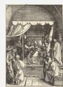The Death Of The Virgin, From: The Life Of The Virgin by Albrecht Durer