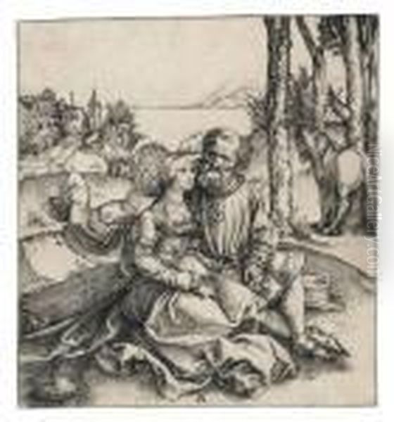 The Ill-assorted Couple - view 1