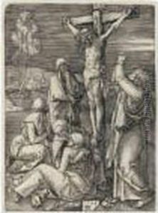 Christ On The Cross by Albrecht Durer