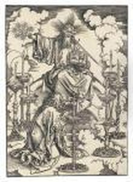 The Vision Of The Seven Candlesticks, From: The Apocalypse - view 1
