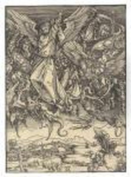 Saint Michael Fighting The Dragon, From: The Apocalypse - view 1