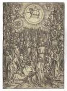The Adoration Of The Lamb, From: The Apocalypse by Albrecht Durer