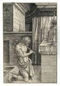 King David Doing Penance by Albrecht Durer