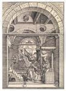 Maria Verkundigung by Albrecht Durer