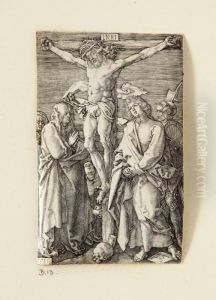 Christ On The Cross by Albrecht Durer