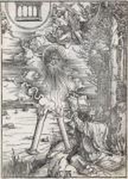 St . John Devouring The Book - view 1